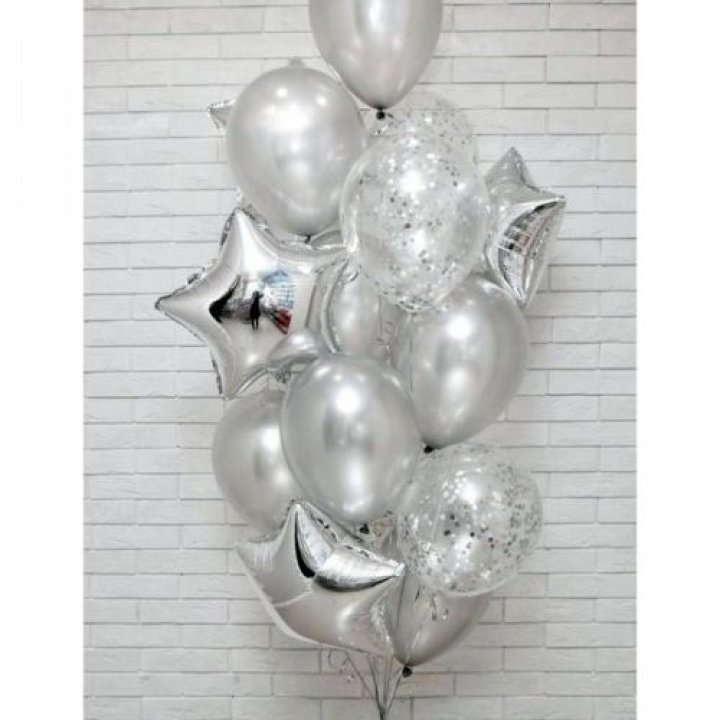 Фонтан шаров "Сильвер мун" в Дзержинске