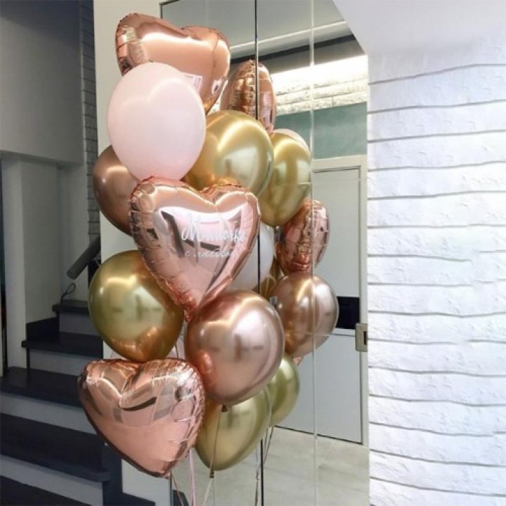 Фонтан шаров "От сердечка" в Дзержинске