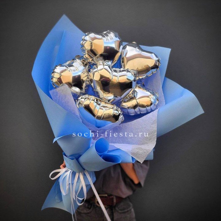 Букет из шаров сердец  №2 в Дзержинске