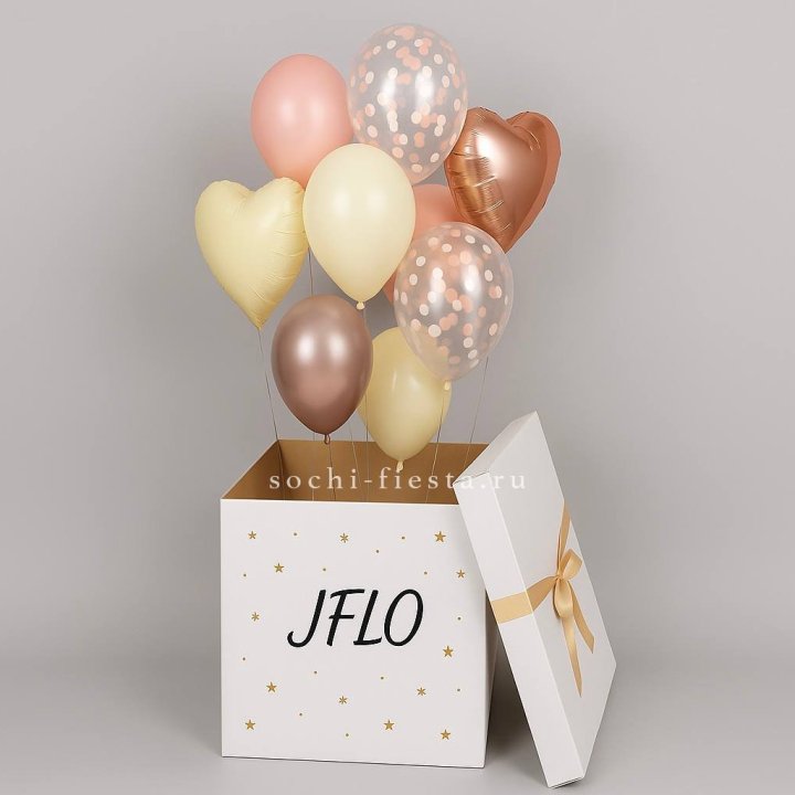 Коробка-сюрприз с шарами №2 в Дзержинске