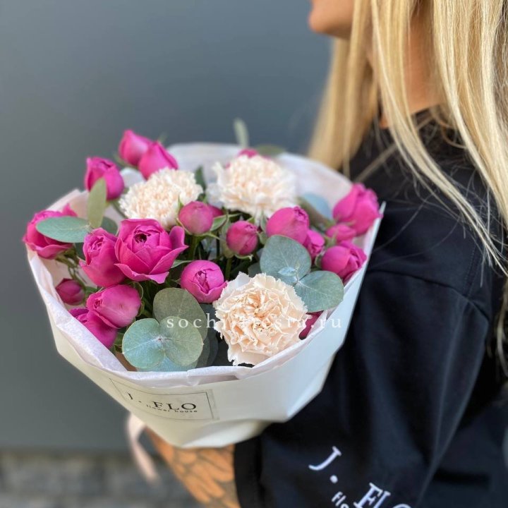 Букет с мисти бабблс №2 в Дзержинске