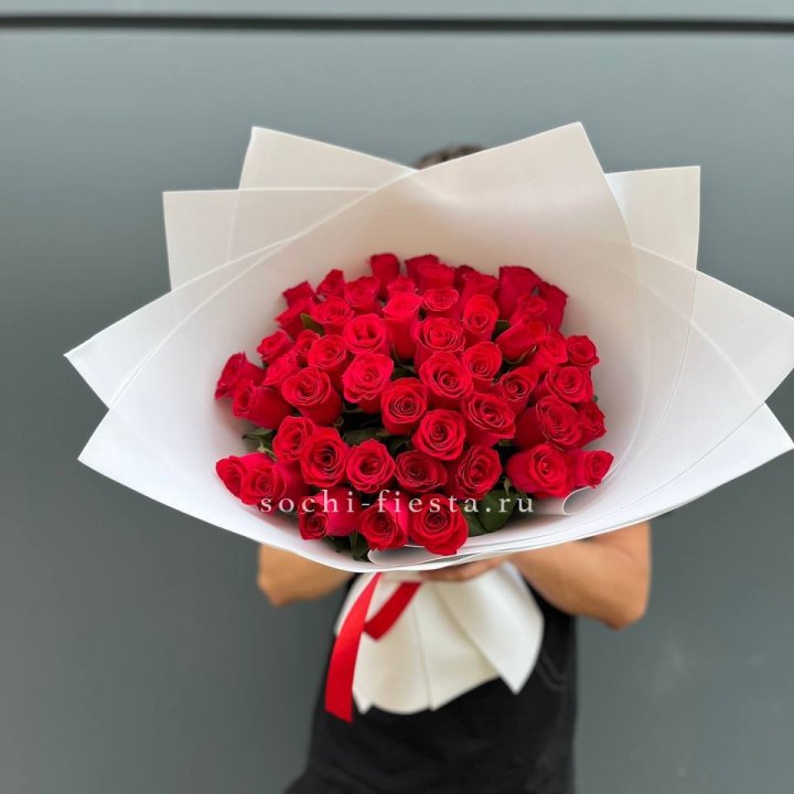 51  красная роза в Дзержинске