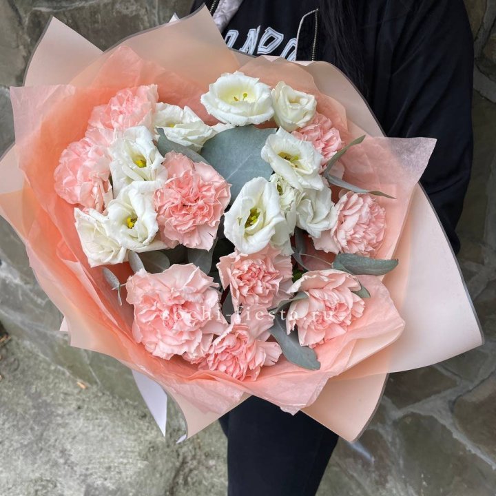  Букет диантусов "Пич" в Дзержинске