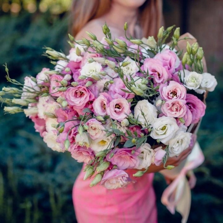 Букет эустом №1  в Дзержинске