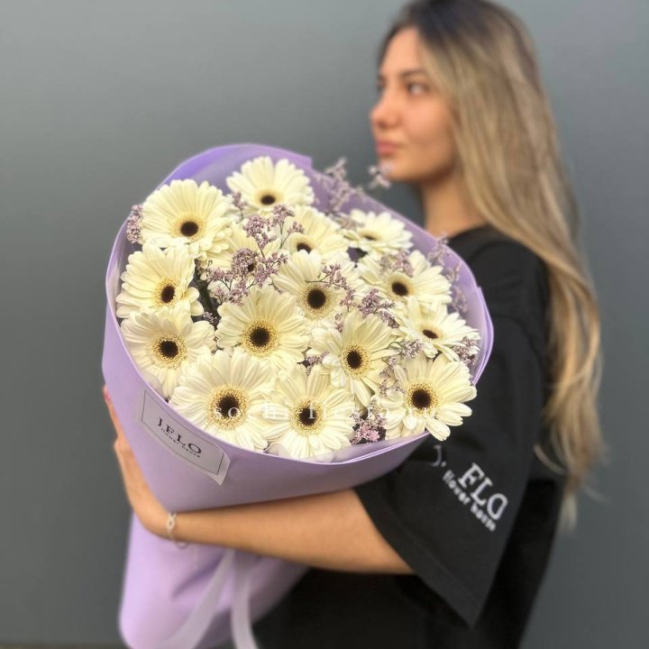 Букет голландских гербер "Лавандер" в Дзержинске