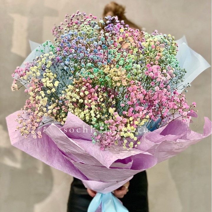 Радужные гипсофилы №2 в Дзержинске