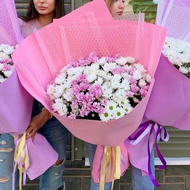 Букет хризантем №3 в Дзержинске