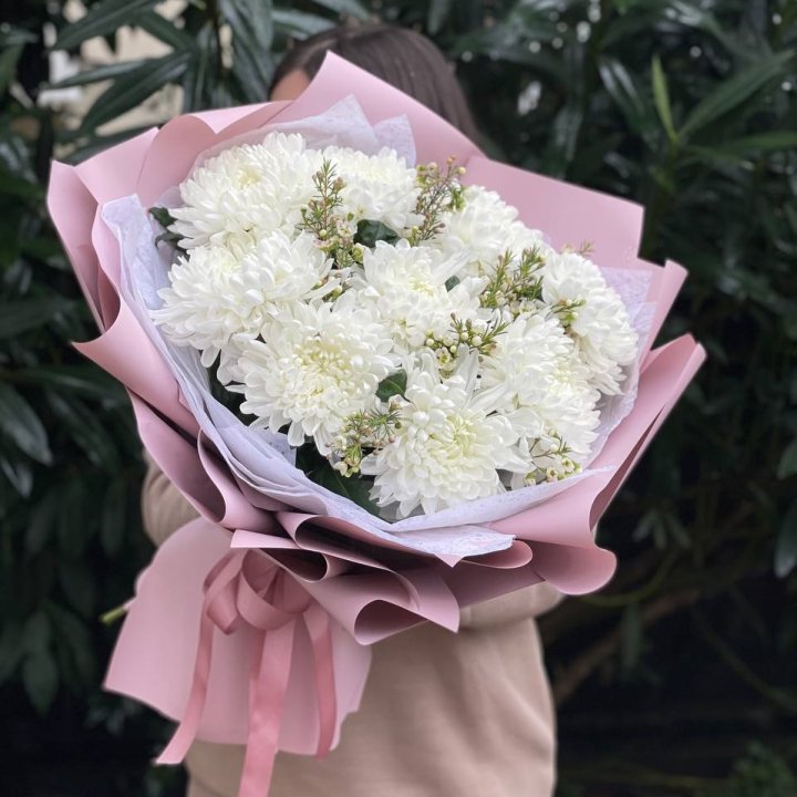 Букет хризантем №1 в Дзержинске