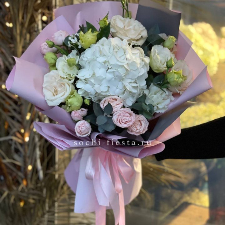 Букет с гортензией №3 в Дзержинске