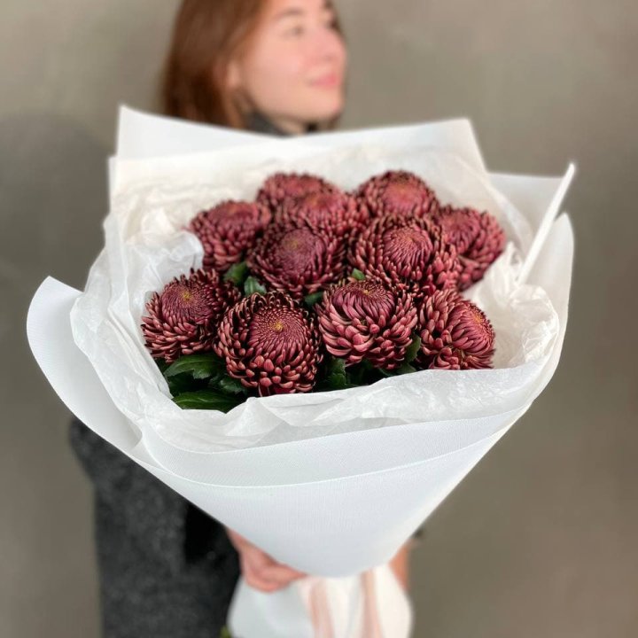 Букет хризантем "Касиопия" в Дзержинске