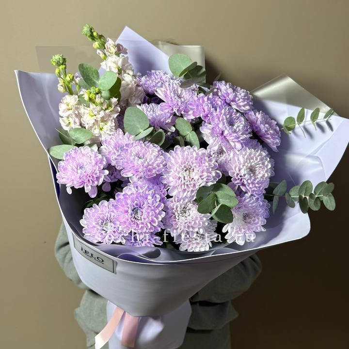 Дуо хризантема и маттиола в Дзержинске