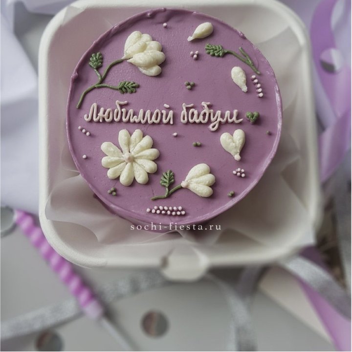 Бенто-торт "Любимой бабуле" в Дзержинске