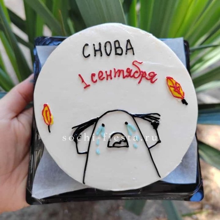 Бенто-торт "Не опять, а снова..." в Дзержинске