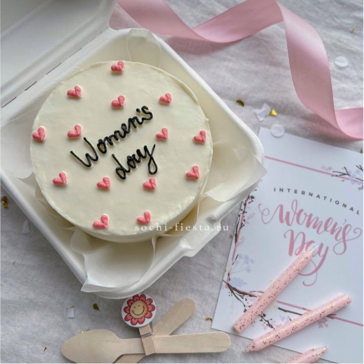 Бенто-торт "Дорогим женщинам"  в Дзержинске