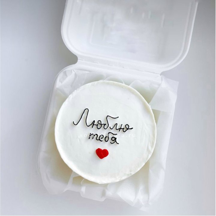 Бенто-торт "Люблю Тебя"  в Дзержинске