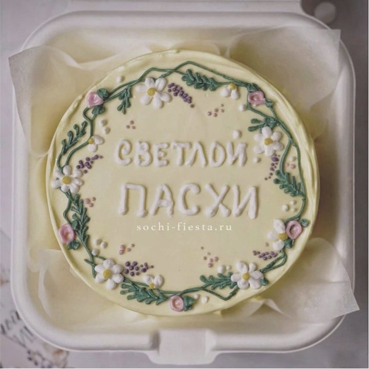 Бенто-торт "Светлой Пасхи" 2 в Дзержинске