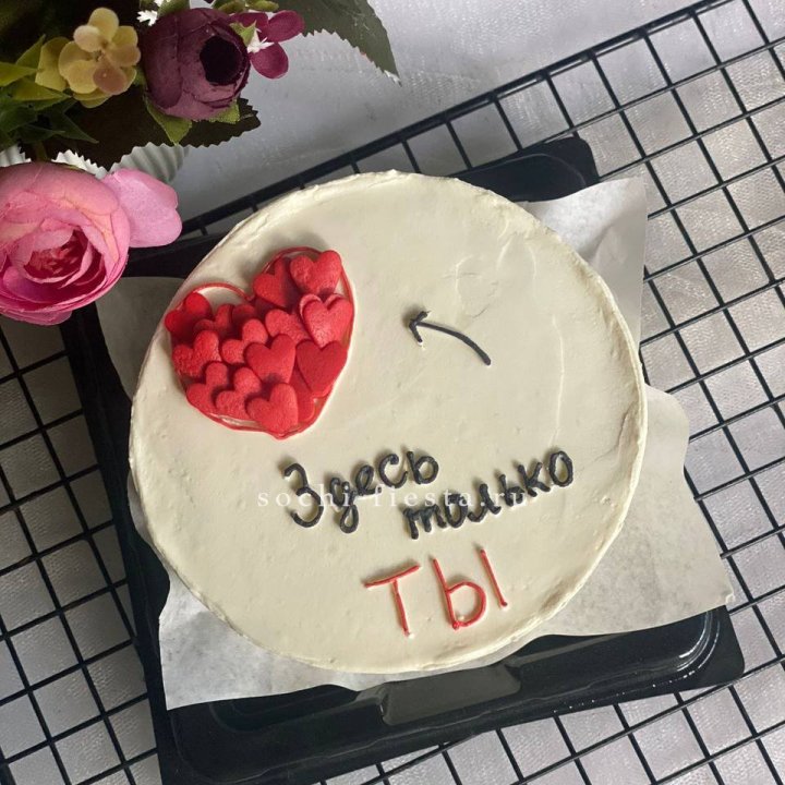 Бенто-торт "В моем сердце только ты"  в Дзержинске