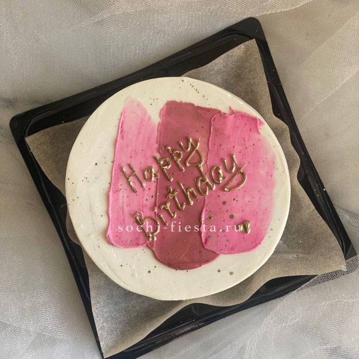 Бенто-торт "С днём рождения" пастель в Дзержинске