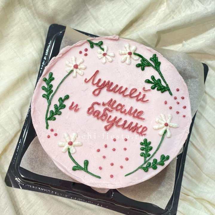 Бенто-торт "Лучшей маме и бабушке"  в Дзержинске