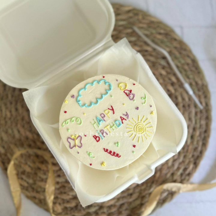 Бенто-торт "С днем рождения!"  в Дзержинске