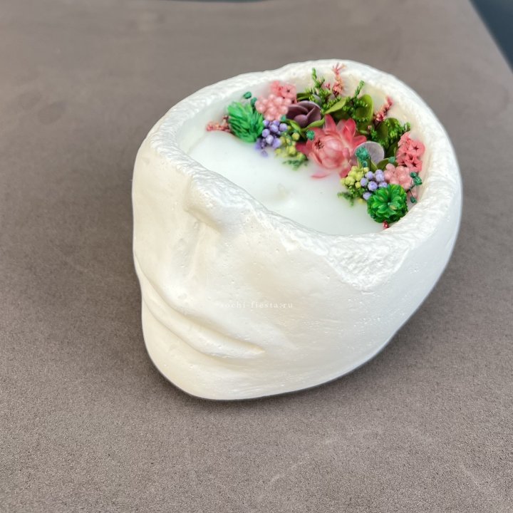 Свеча ароматическая в гипсе  в Дзержинске