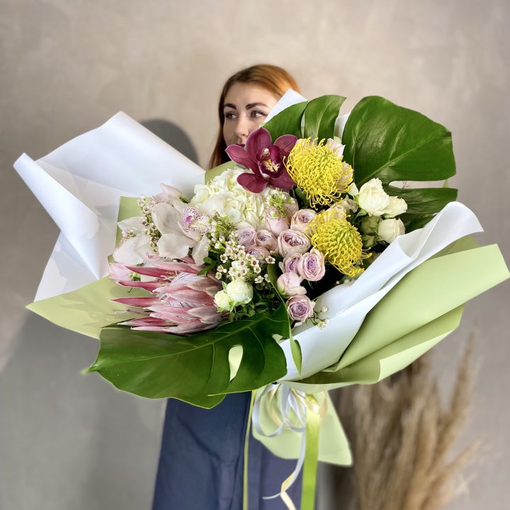 Дизайнерский букет экзотики в Дзержинске