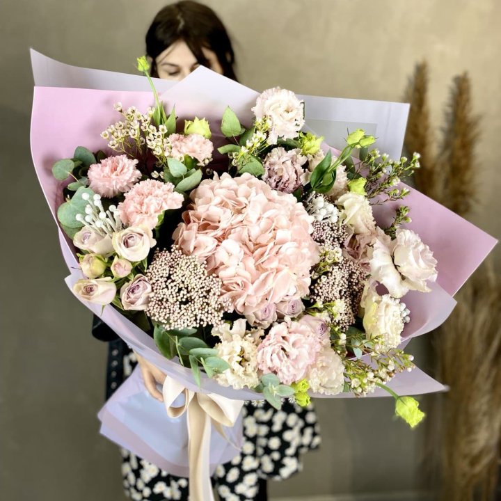 Дизайнерский букет "Трели кримс" в Дзержинске