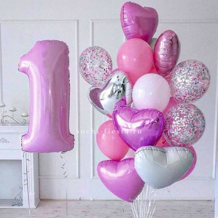 Набор шаров "С днем рождения" в Дзержинске