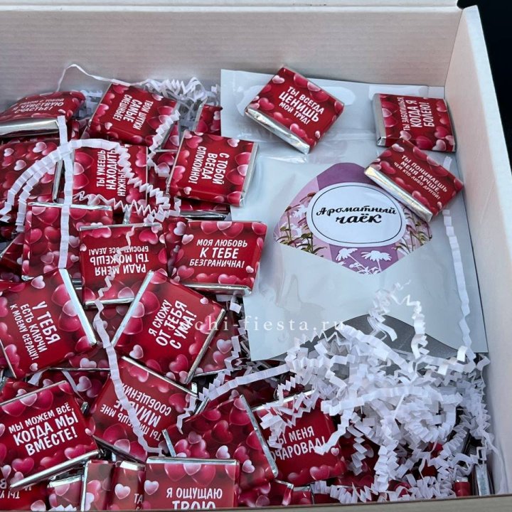 Набор Шоколад и Чай "101 причина любви" в Дзержинске