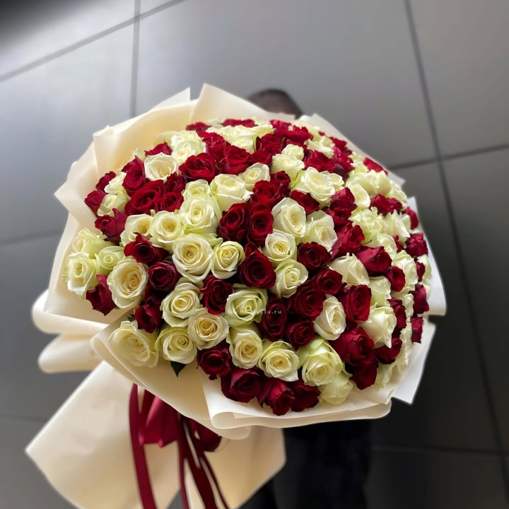 101 высокая импортная роза  в Дзержинске