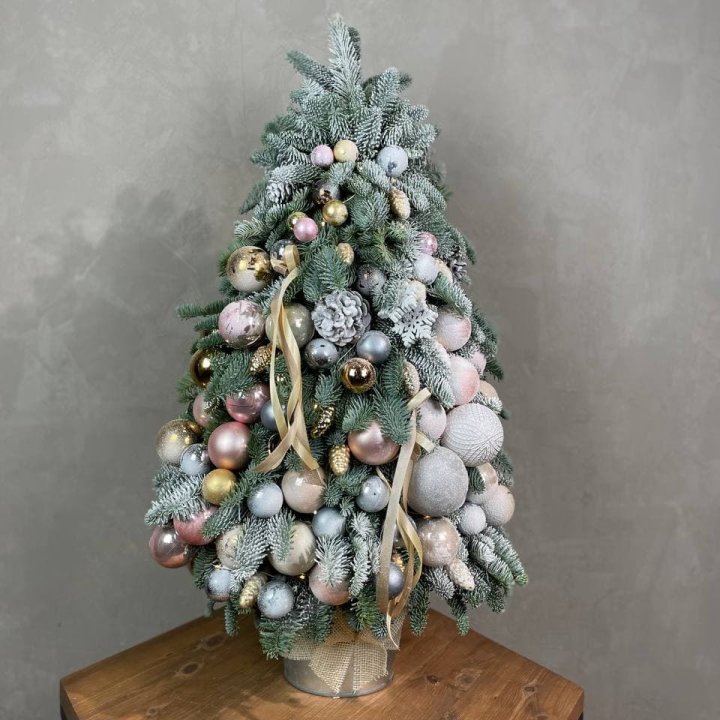 Новогодняя ёлка из веток датского нобилиса в Дзержинске