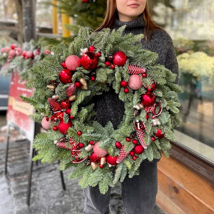 Рождественский венок  в Дзержинске