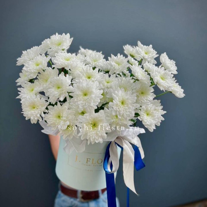 Коробка с хризантемами №3 в Дзержинске