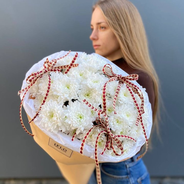 Букет "Хризантемы с любовью" в Дзержинске