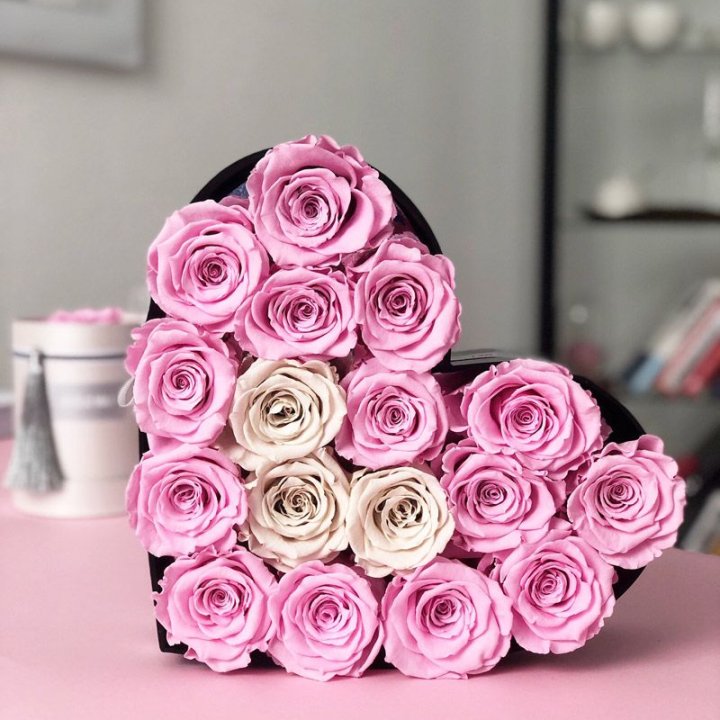 Сердце из роз в Дзержинске