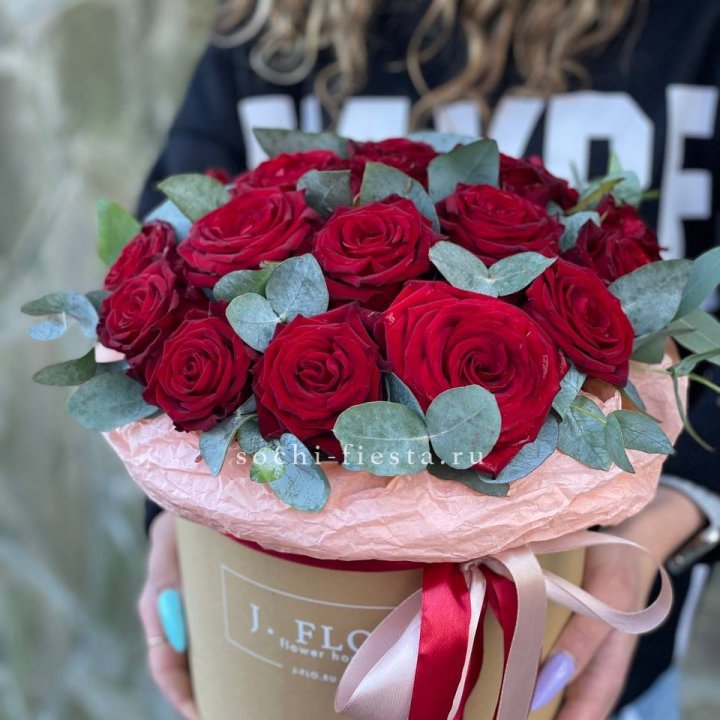 21 Красная роза в боксе №1 в Дзержинске