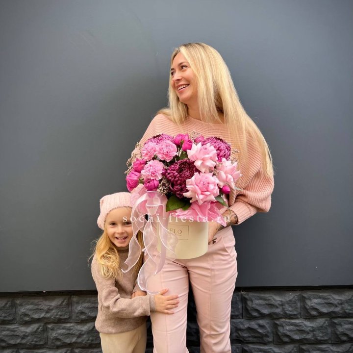 Цветочный бокс "Альба" в Дзержинске