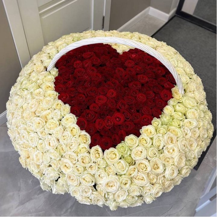 501 роза сердце в Дзержинске