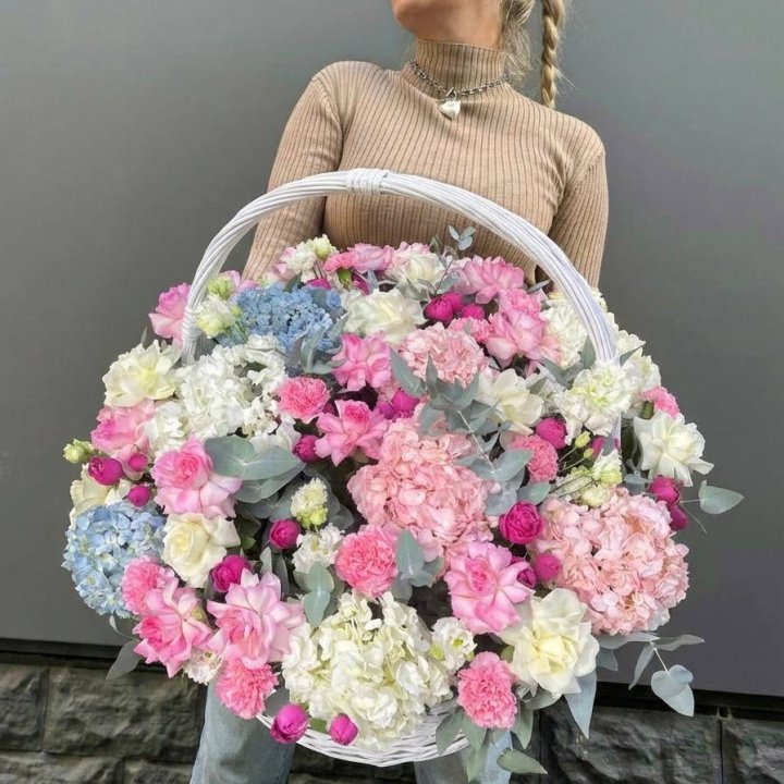 Цветочная корзина №3 в Дзержинске