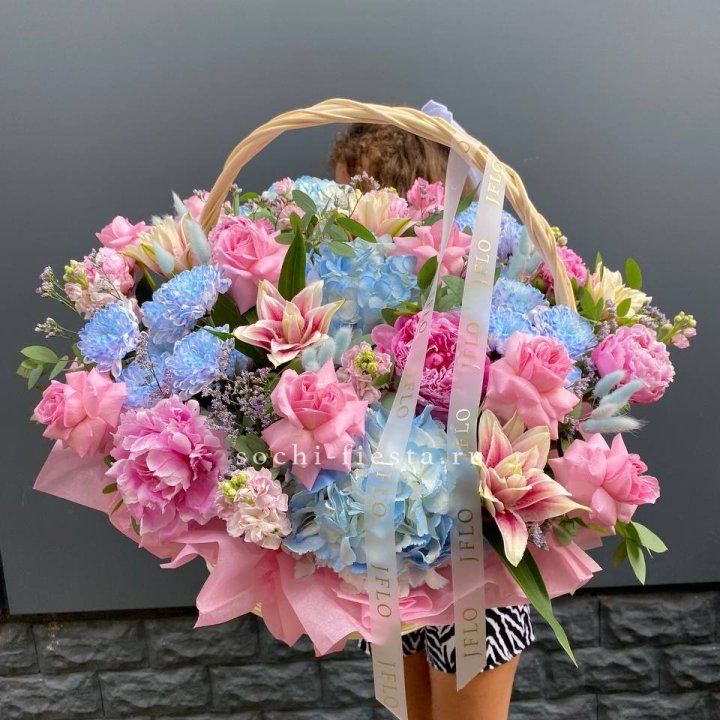 Яркая корзина "Летнее настроение" в Дзержинске