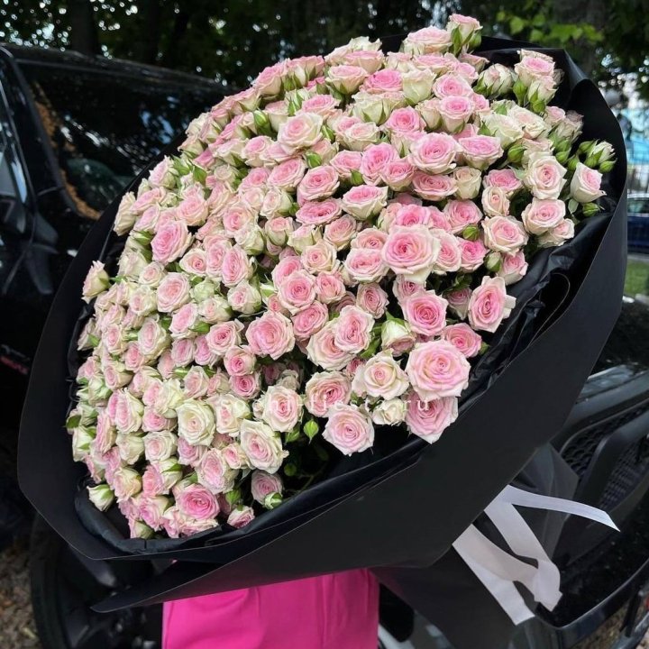 101 кустовая роза "Твистер" в Дзержинске