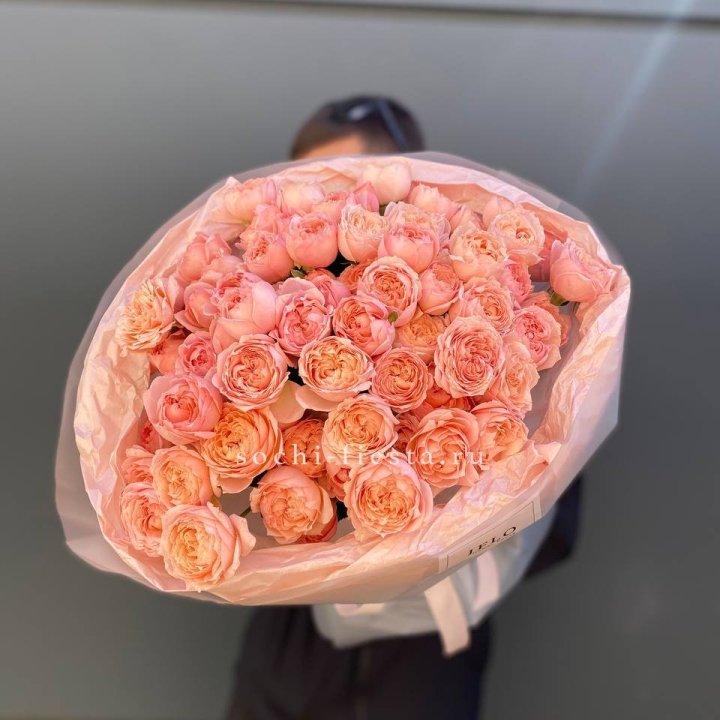 Букет из 21 пионовидной розы Джульетта в Дзержинске