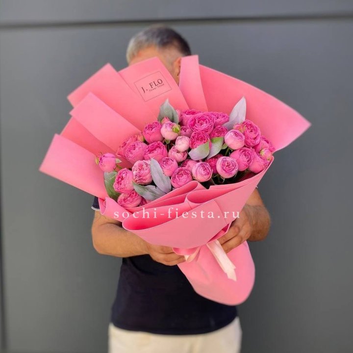 Пионовидные розы баблс №2 в Дзержинске