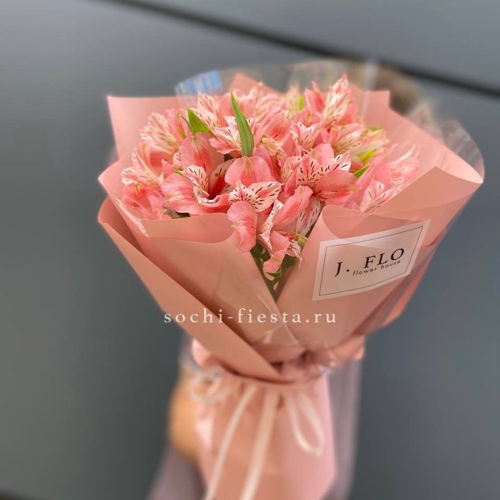 Букет альстромерий розовых в Дзержинске