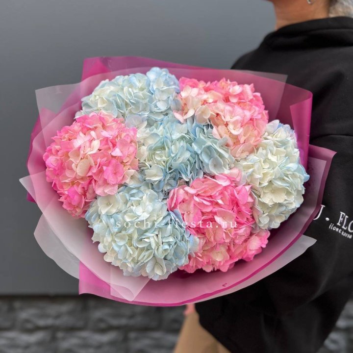 Букет гортензий "Тоника №2" в Дзержинске