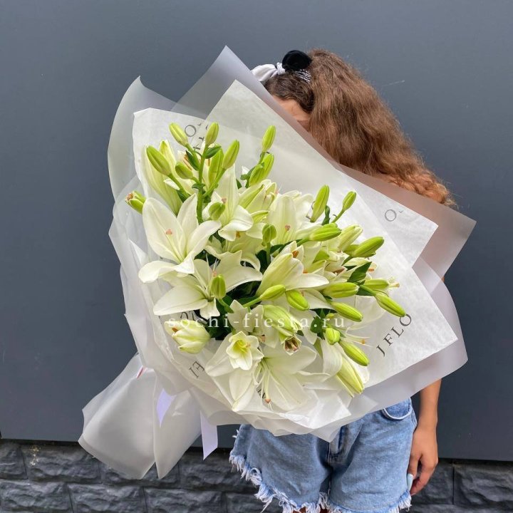 Букет  лилий "Воздушный"  в Дзержинске