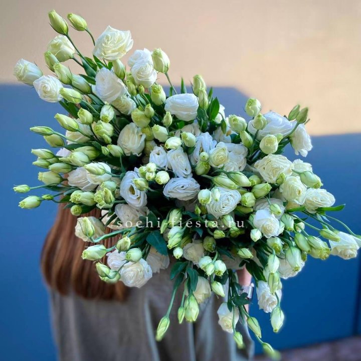 Охапка эустомы в Дзержинске