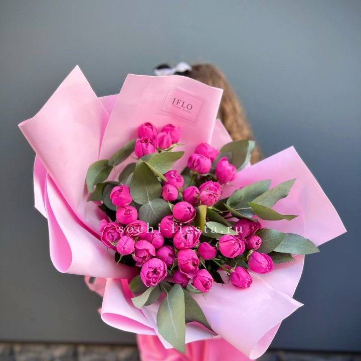 Пионовидные розы баблс в Дзержинске