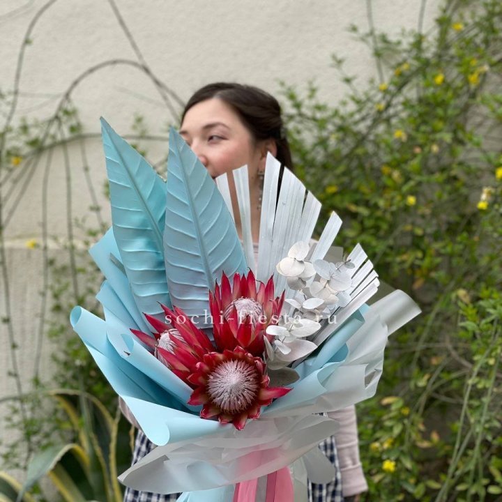 Букет из протеи "Клеопатра-2" в Дзержинске