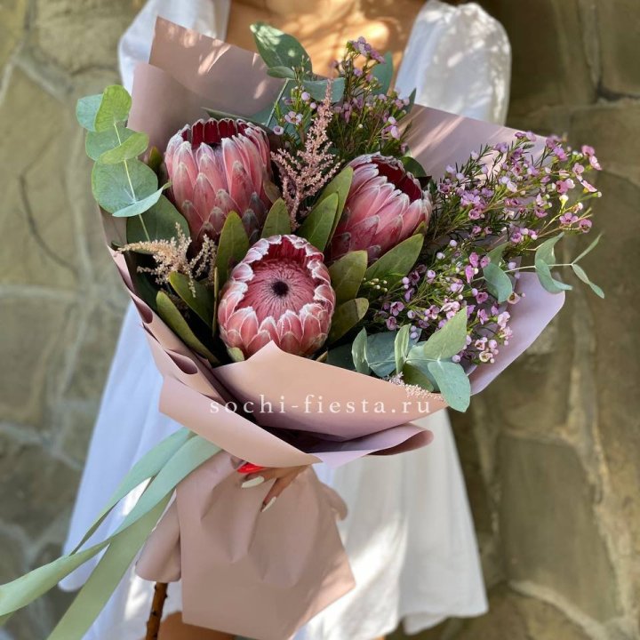 Букет из протеи "Клеопатра"  в Дзержинске